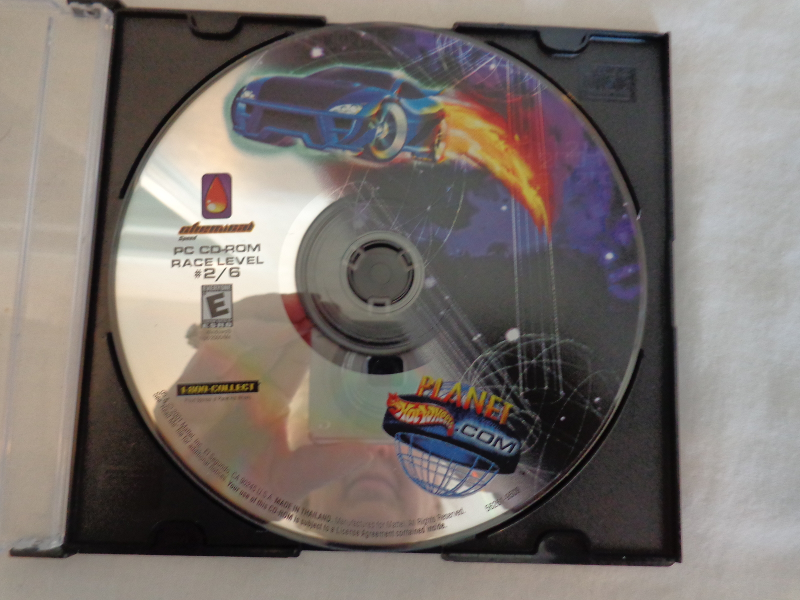 Planet Hot Wheels.com PC CD-ROM Race Level #2/6, (#3091/85) 2001 by Mattel - $13.99