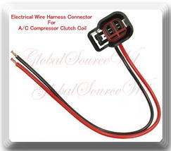 Electrical Connector (Pigtail Wire Harness) For YB591 A/C Compressor Clutch Coil - £12.53 GBP