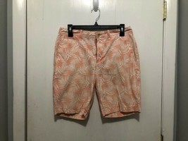 Penguin by Munsingwear Mens Chino Shorts Size 30 Tropical Palm Print 8.5... - £9.51 GBP