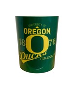 University of Oregon Ducks Waste Basket Made in USA Plastic Trash Can Do... - $370.83 MXN