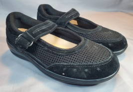 OrthoFeet Chattanooga 851 Black Mary Jane Orthopedic Womens Shoes Size 8 Med - £23.67 GBP