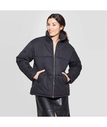 Womens&#39; Puffer Jacket - Black M - $56.99