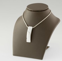 Clio Bleu Argent Sterling Pendentif Avec 15.5 &quot; Blé Chaîne - $125.92