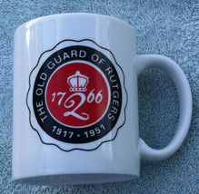 The Old Guard of Rutgers, coffee mug, unused - $15.00