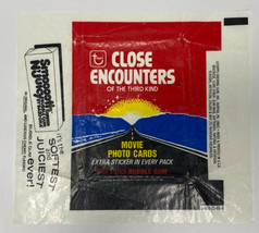 1978 Topps Close Encounters of the Third Kind Empty Wax Wrapper  243 - £4.70 GBP