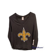 Victoria’s Secret PINK NFL New Orleans Saints Logo Long Sleeve Sz XS SAI... - £12.48 GBP