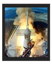 Apollo 11 Saturn V LIFT-OFF Rocket Launch Nasa 1969 8X10 Framed Photo - £19.31 GBP