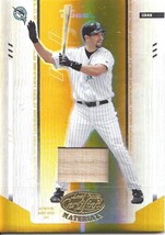 2004 Leaf Certified Materials Mirror Gold Bat Mike Lowell 138 Marlins 04/25 - £6.02 GBP