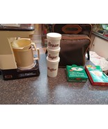 Vtg Melitta Personal Coffee Maker Single Cup &amp; Accessories Complete Trav... - $55.46 CAD