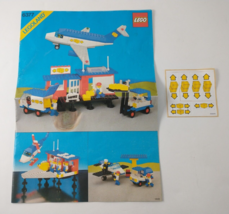 Vintage LEGO Delivery Center 6377 Original Instruction Manual &amp; Sticker ... - $49.95