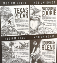 HEB Variety Coffee Snickernut/Pecan/San Antonio/Houston Cafe Ole 100 cou... - $63.66