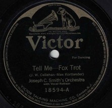 Joseph C Smith Orch 78 The Vamp / Tell Me SH3A - £5.53 GBP