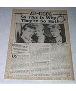 A-ha BOP Magazine Photo Article Vintage 1986 - $26.29 CAD