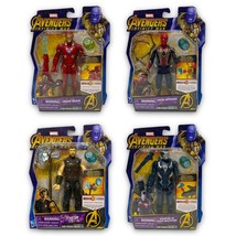 Lot of 4 Marvel Avengers Infinity War Action Figures Hero Vision Iron Man Thor - £71.16 GBP