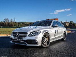 Mercedes-Benz C63 S AMG Estate F1 Medical Car 2015 Poster 24 X 32 | 18 X 24 | 12 - £14.98 GBP+