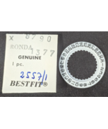 NOS Ronda Quartz Watch Cal 1377 Black on White Date Dial @3 Part 2557/1 ... - $373.90 MXN