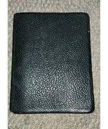 VTG Black Leather Cover Oxford Press Holy Bible 1940&#39;s  King James Well ... - $39.99