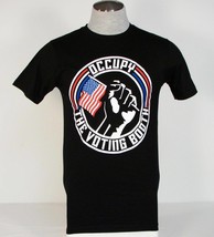 Heavyweight Champs Occupy The Voting Booth Black Short Sleeve Tee T Shir... - $29.99