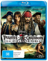 Pirates of the Caribbean On Stranger Tides Blu-ray / DVD | Region Free - £9.15 GBP
