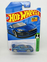 Hot Wheels Rimac Nevera Blue HW Green Speed Error on Paint - £9.84 GBP