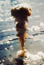 Atomic Bom Nuclear Bomb Test Aerial Veiw Test In Oc EAN 1946 13X19 Photo - £13.45 GBP