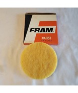 Fram CA 357 Air Filter NOS 1970-80 CHEVROLET PONTIAC OLSMOBILE CADILLAC ... - $11.13 CAD
