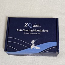 ZQuiet Anti-Snoring Mouthpiece 2-Size Starter Pack | Unused in Open Box - $795.51 MXN