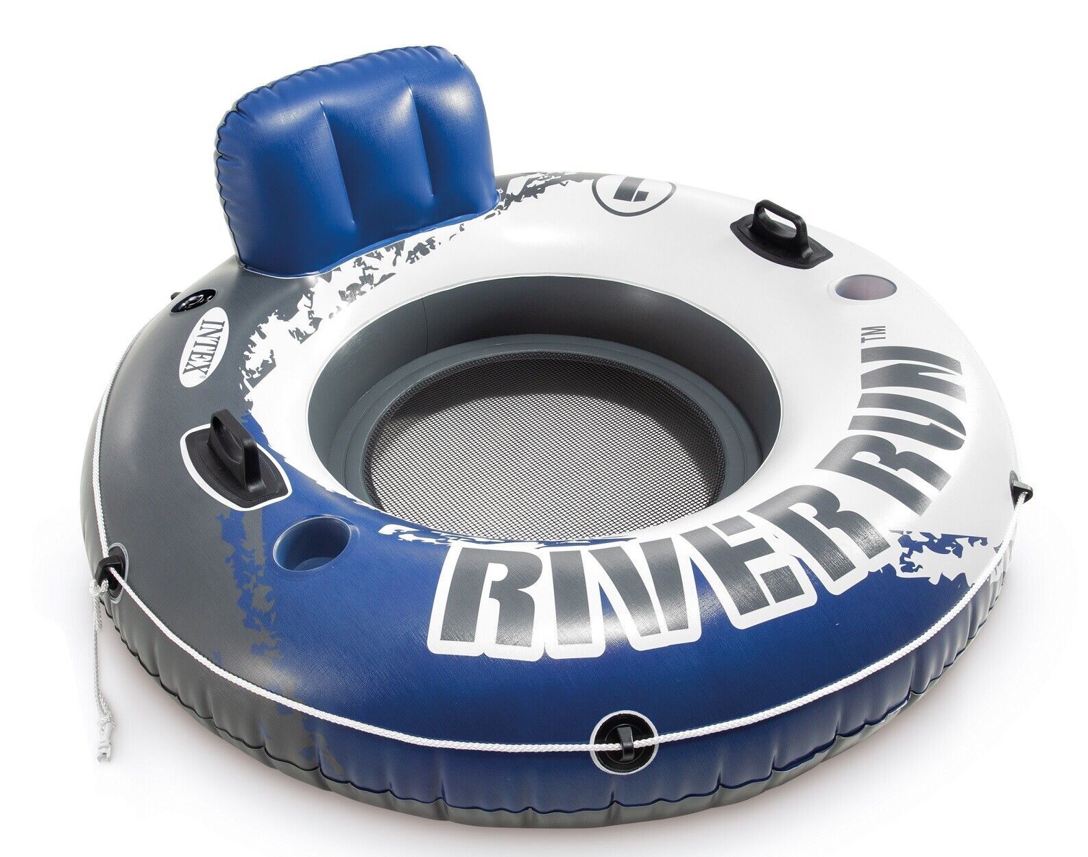 Intex River Run 1 BLUE 53inch Inflatable Floating Lake Tube 2Pack - $80.74