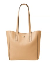 New Michael Kors Women&#39;s Junie Pebble Leather Large Tote Butternut - $148.49