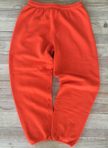 Vintage SOFFE UVA University Of Virginia Sweatpants Orange LARGE USA - £46.21 GBP