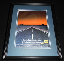 1982 Hertz Rent a Car Framed 11x14 ORIGINAL Vintage Advertisement - £27.68 GBP