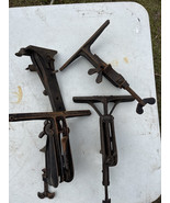 Antique E.C. STEARNS Swivel, Tiltable, Saw Sharpening Vise 1899 + 3, No ... - $2,822.32 MXN