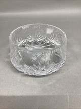 VTG ROGASKA Crystal Concave Bowl RICHMOND Pattern 5.25”Dx3.25”H - Signed - $14.85