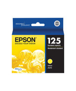 Epson T125420-S EPSON T125 DURABRITE ULTRA YELLOW INK CARTRIDGE STD CAPA... - $52.34