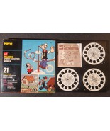TALKING VIEW MASTER 3D REELS - POPEYE 1962 VINTAGE IN ORIGINAL BOX - $13.20 CAD