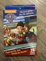 Paw Patrol Memory Game Cards Pups on the Job Educational Matching Learni... - $10.26