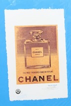 Chanel No.5 Perfume Estampado Por Fairchild París Le 8/50 - $148.49