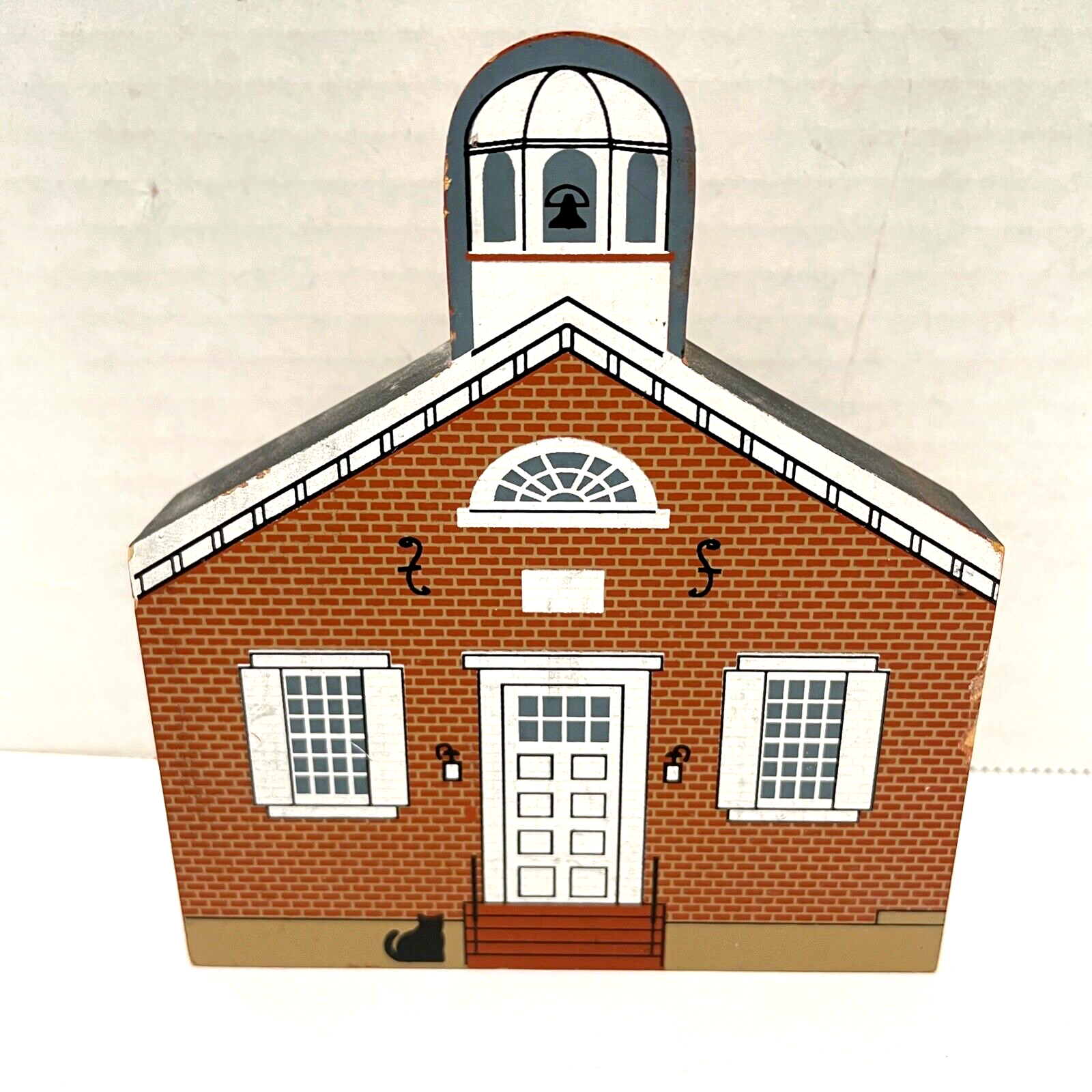 Primary image for Vintage 1991 The Cats Meow Union Church Built in 1825 East Main Street Faline 97