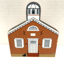 Vintage 1991 The Cats Meow Union Church Built in 1825 East Main Street Faline 97 - £11.65 GBP