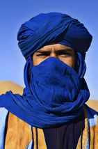 Scarf , Scarf Moroccan desert  – long ethnic handmade turban for .gift .... - $77.00