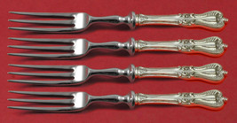 Old Colonial by Towle Sterling Silver Fruit Fork Set 4-Piece HHWS 6&quot; Custom Made - £221.99 GBP