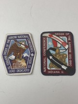 2 Boy Scouts Order Arrow National Conference BSA VTG 1988 1990 OA Patch - $9.85