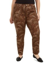 MSRP $75 Charter Club Plus Lexington Animal-Print Jeans Size 22W - £14.04 GBP