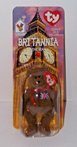 Ty Teenie Beanie Baby Britannia Bear Plush Stuffed Animal Sealed McDonal... - £3.99 GBP