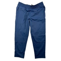 Member&#39;s Mark Men&#39;s Comfort Waistband Side Zip Pocket Tech Fleece Pant 3XL Navy - £14.73 GBP