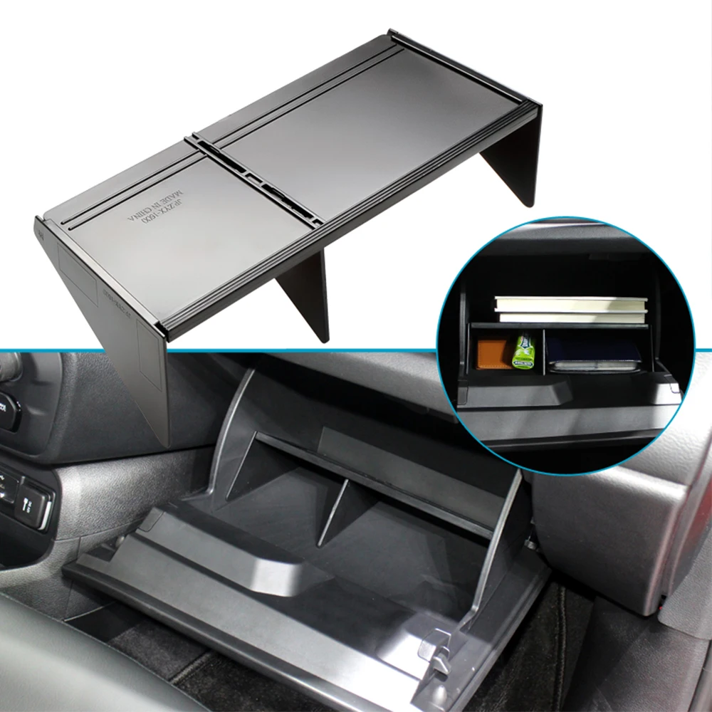Anizer armrest box interval storage insert divider for jeep renegade 2016 2022 interior thumb200