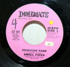 Small Faces ~ Itchycoo Park + I&#39;m Only Dreaming ~ 45 RPM ~ Immediate Records - £15.95 GBP
