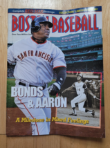 Bonds &amp; AAron Boston Baseball Red Sox Magazine Collectors Limited Editio... - $47.51
