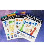 1st, 2nd, &amp; 3rd Grade Math Wookbooks (SET of 4), by Kim Mitzo Thompson  ... - £12.14 GBP