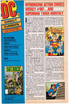 Direct Currents DC #2 VG 1988 Superman Manhunter Batman Mike Baron - $3.60